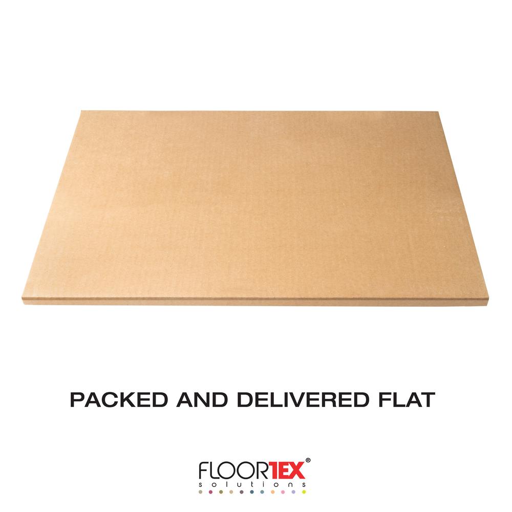 Enhanced Polymer Lipped Chair Mat for Hard Floors - 36" x 48". Picture 8