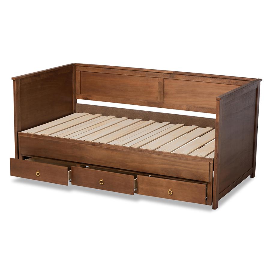 Wood Expandable Twin Size to King Size Daybed with Storage Drawers. Picture 7