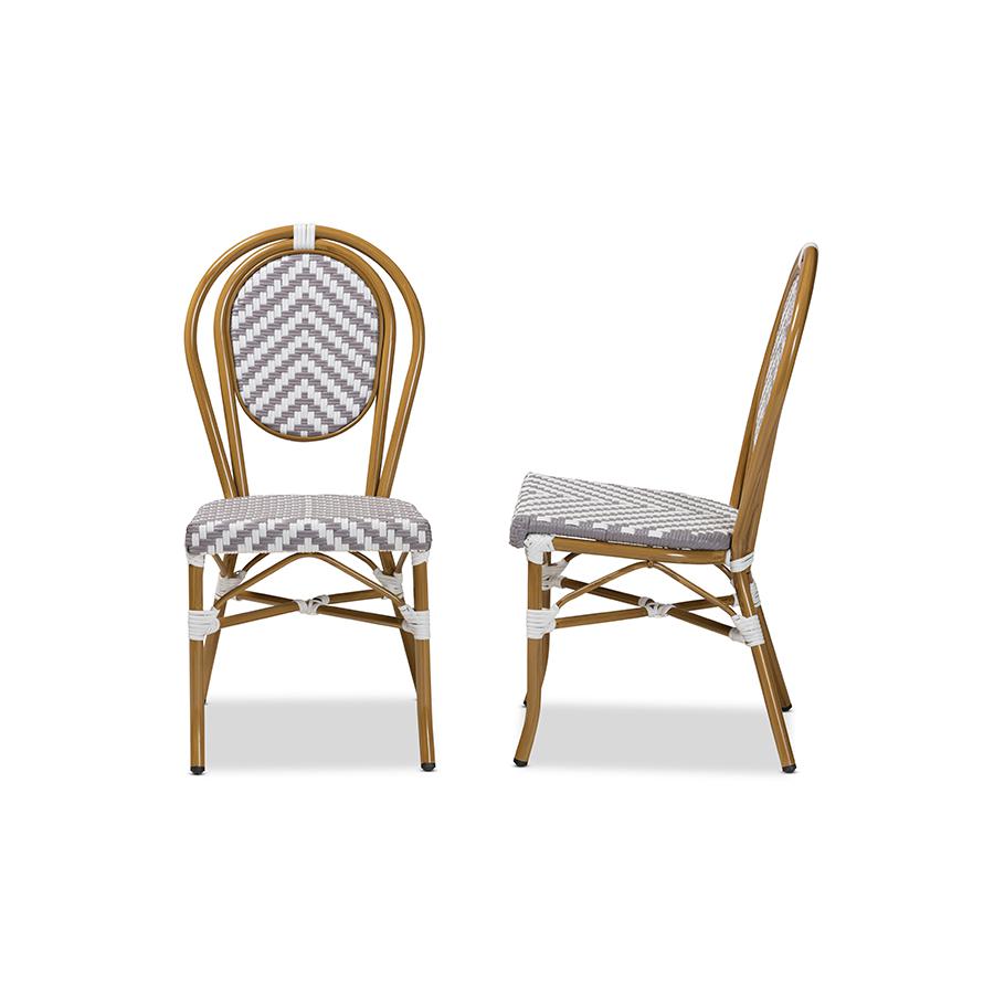 Stackable 2-Piece Bistro Dining Chair Set. Picture 3