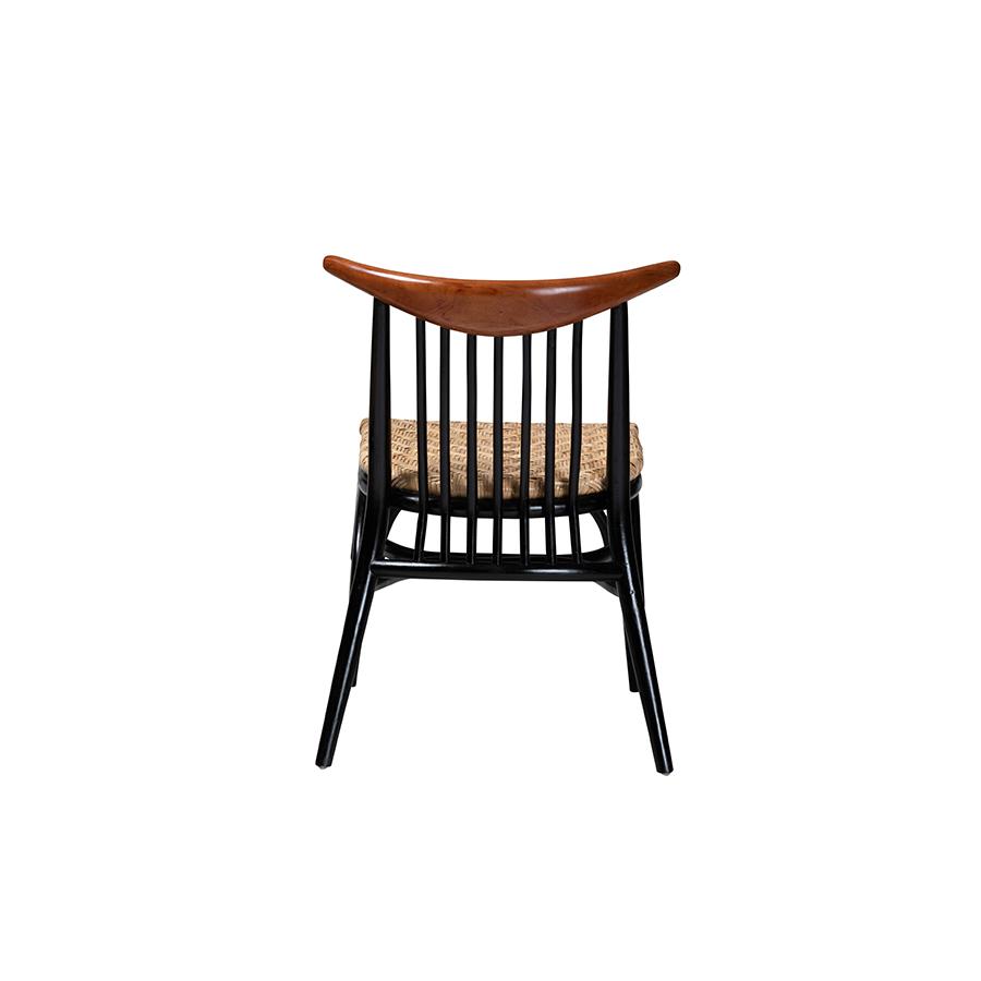 Natural Rattan Dining Chair. Picture 4