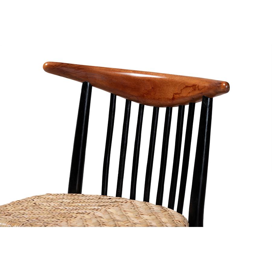 Natural Rattan Dining Chair. Picture 5