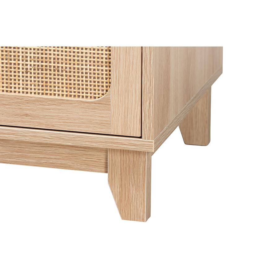 Natural Rattan 3-Drawer Storage Cabinet. Picture 6
