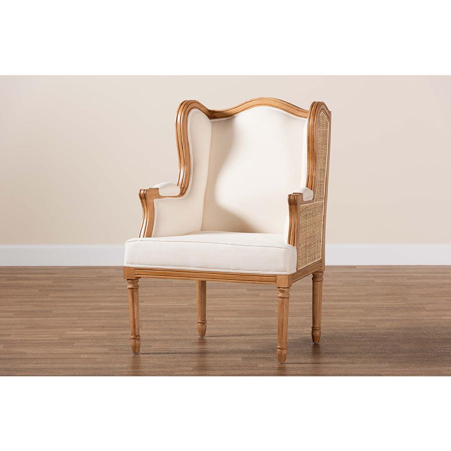 Honey Oak Finished Wood Accent Chair. Picture 9