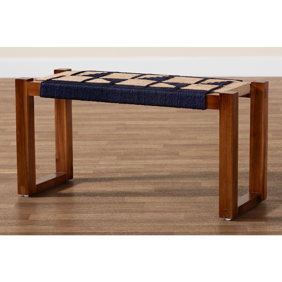 Acacia Wood Accent Bench. Picture 7