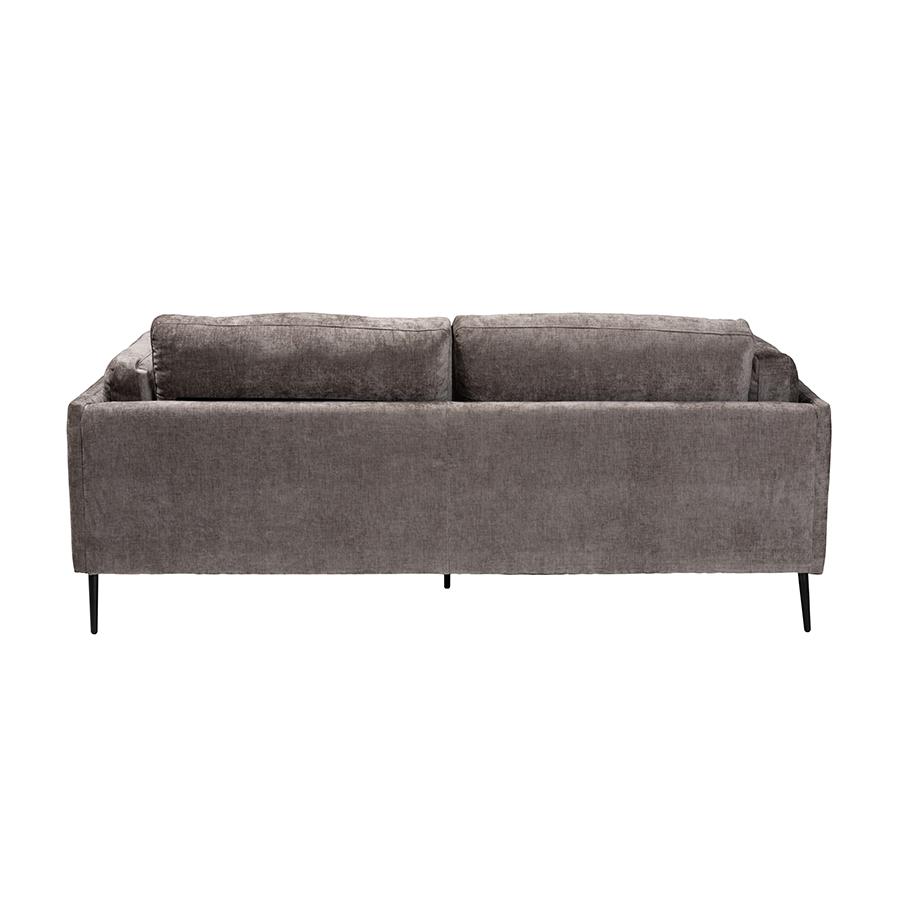 Holton Modern Grey Fabric Sofa. Picture 4