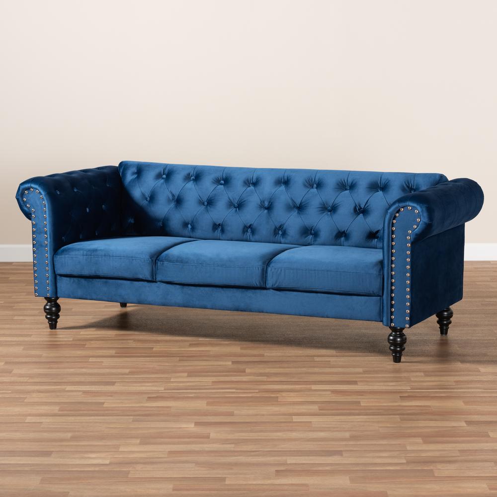 Button Tufted Chesterfield Sofa. Picture 19