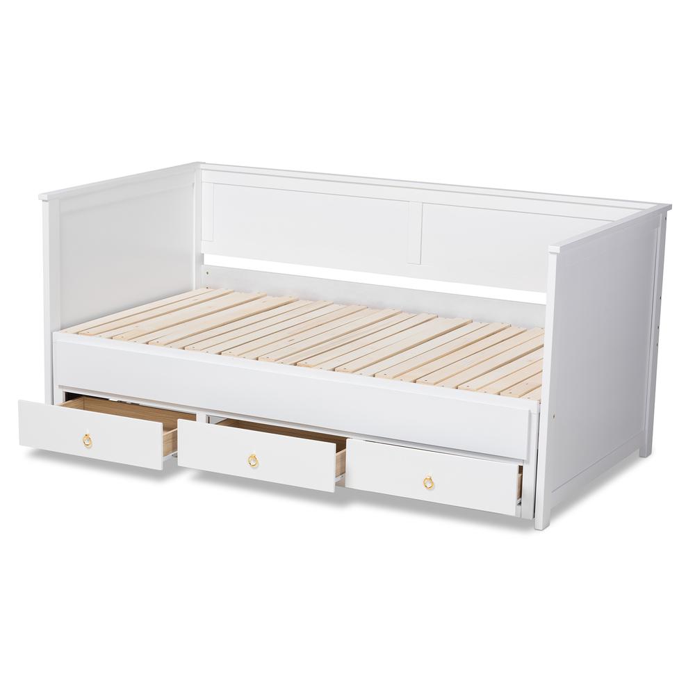 Wood Expandable Twin Size to King Size Daybed with Storage Drawers. Picture 18