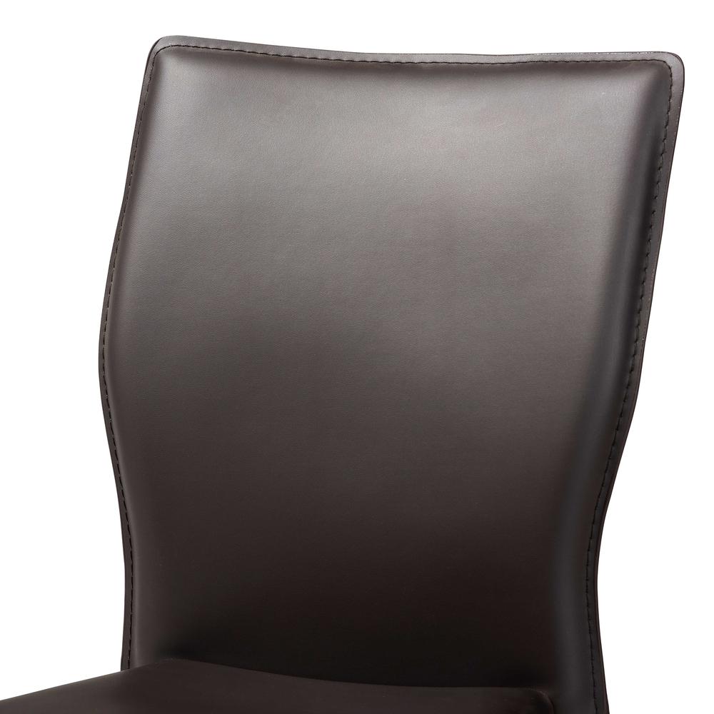 Leather Upholstered 4-Piece Dining Chair Set. Picture 10