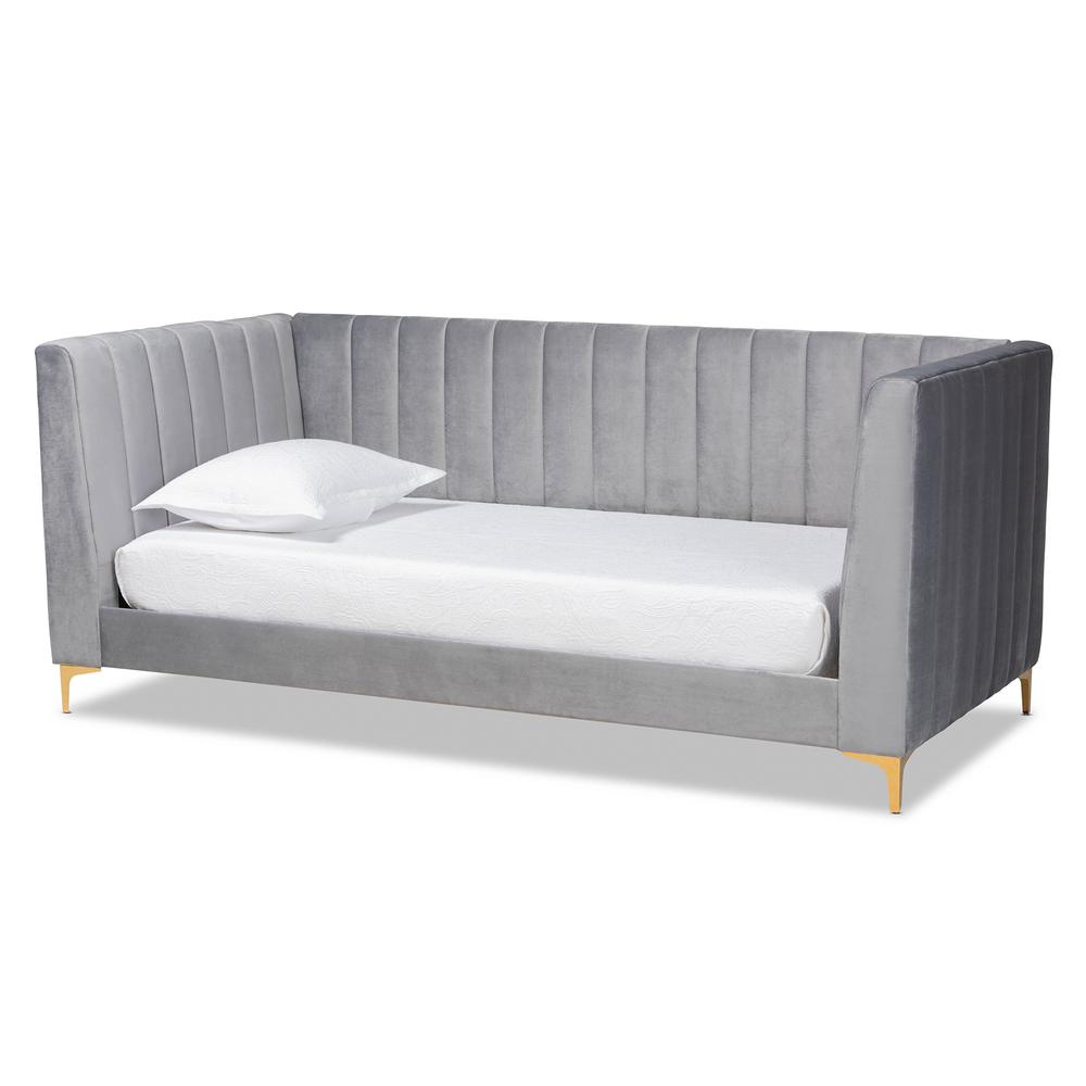 Gold Finished Twin Size Daybed. Picture 8