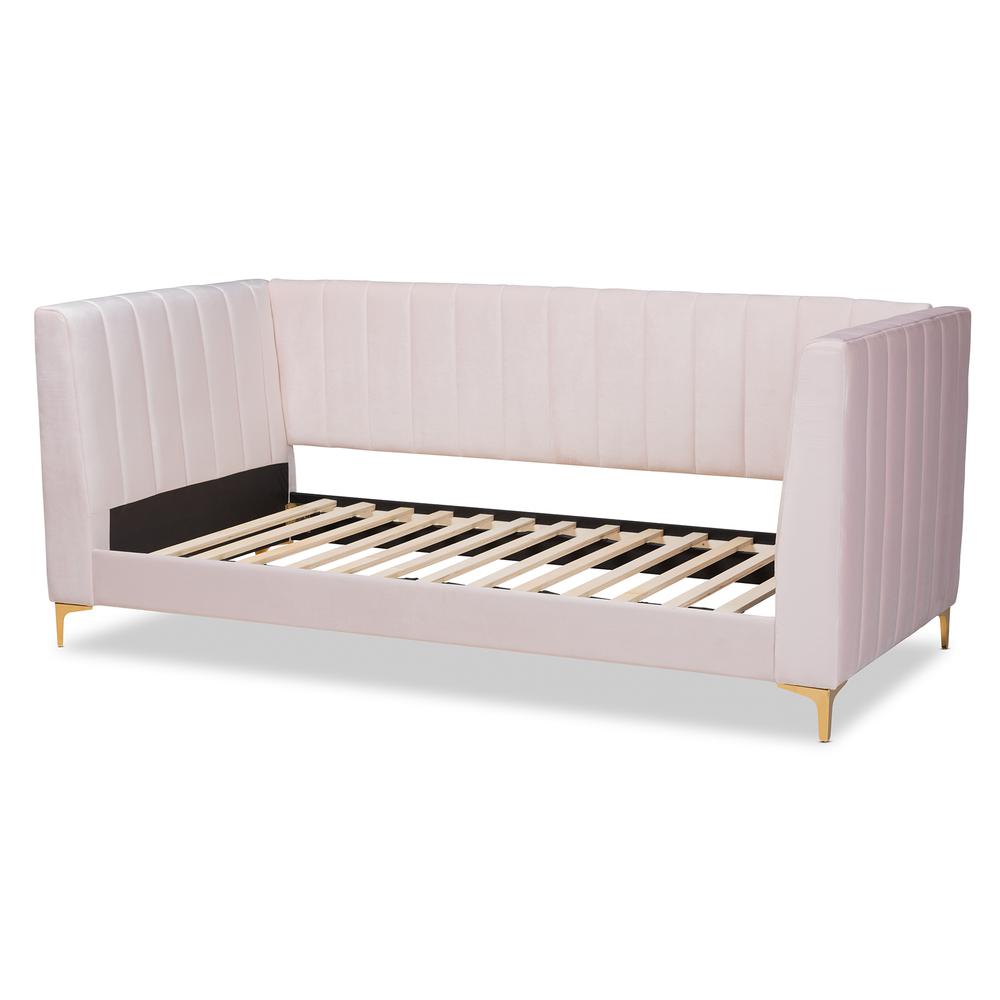 Gold Finished Twin Size Daybed. Picture 10