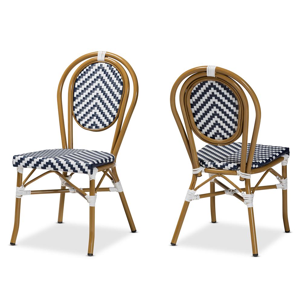 Stackable 2-Piece Bistro Dining Chair Set. Picture 9