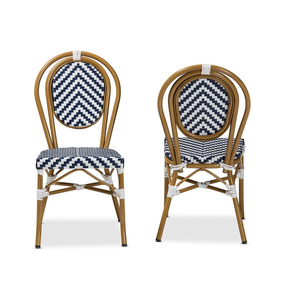 Stackable 2-Piece Bistro Dining Chair Set. Picture 10