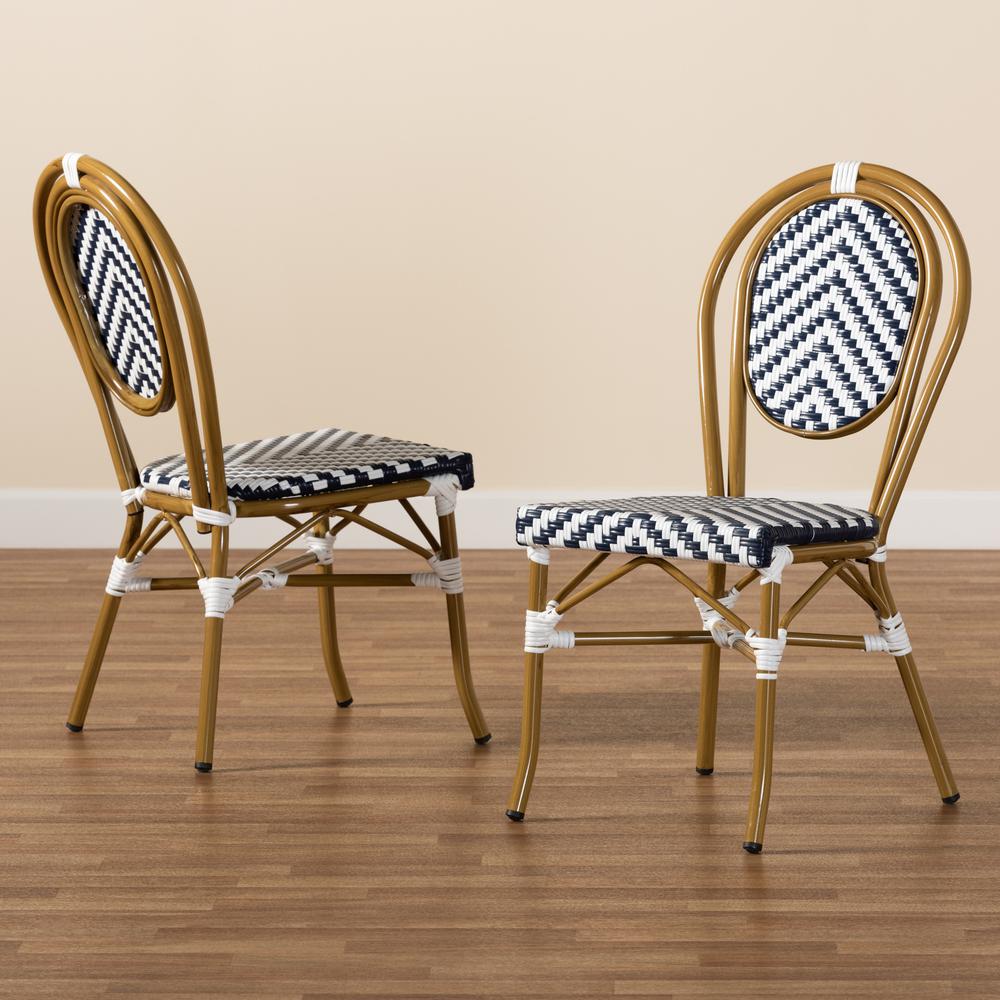 Stackable 2-Piece Bistro Dining Chair Set. Picture 15