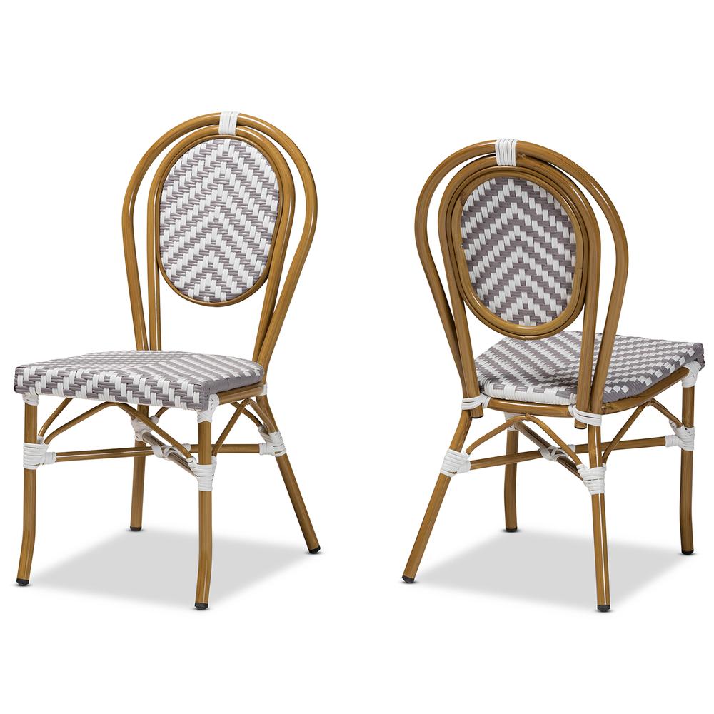 Stackable 2-Piece Bistro Dining Chair Set. Picture 9