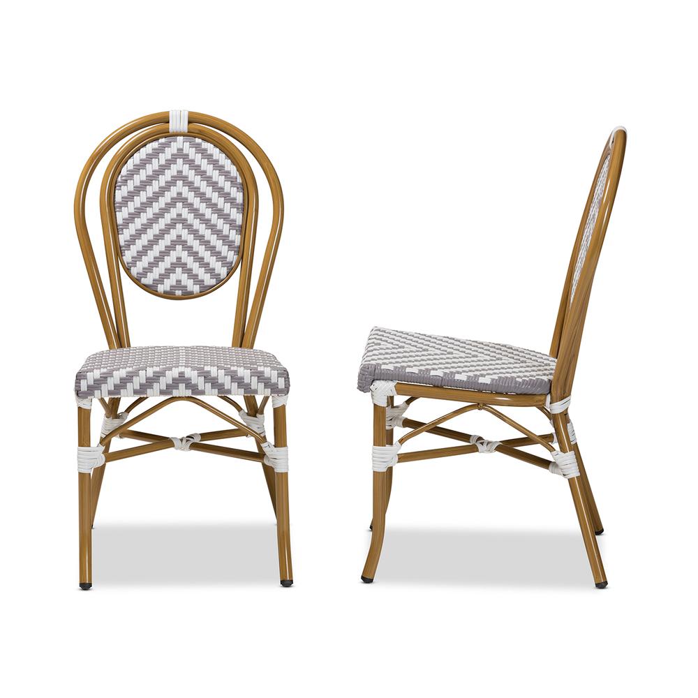 Stackable 2-Piece Bistro Dining Chair Set. Picture 11