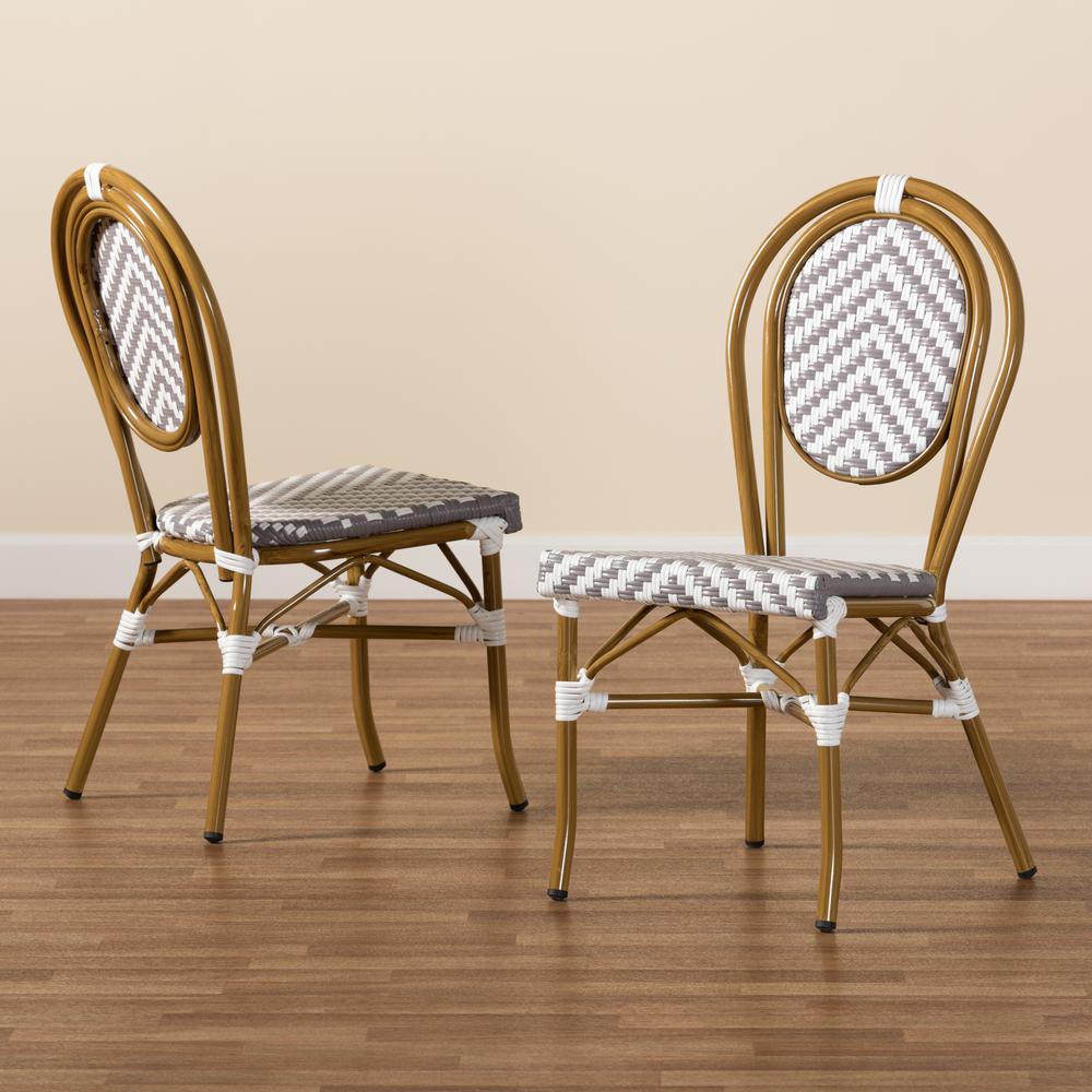 Stackable 2-Piece Bistro Dining Chair Set. Picture 15