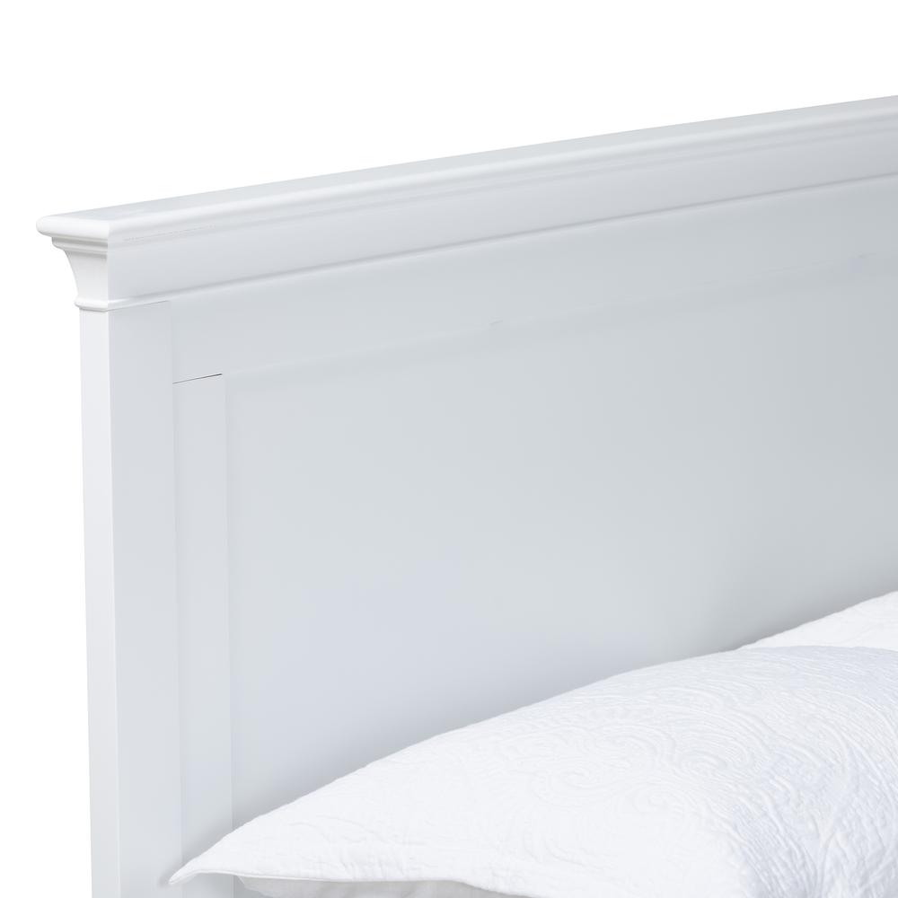 Baxton Studio Ceri Classic and Traditional White Finished Wood Twin Size Daybed. Picture 13