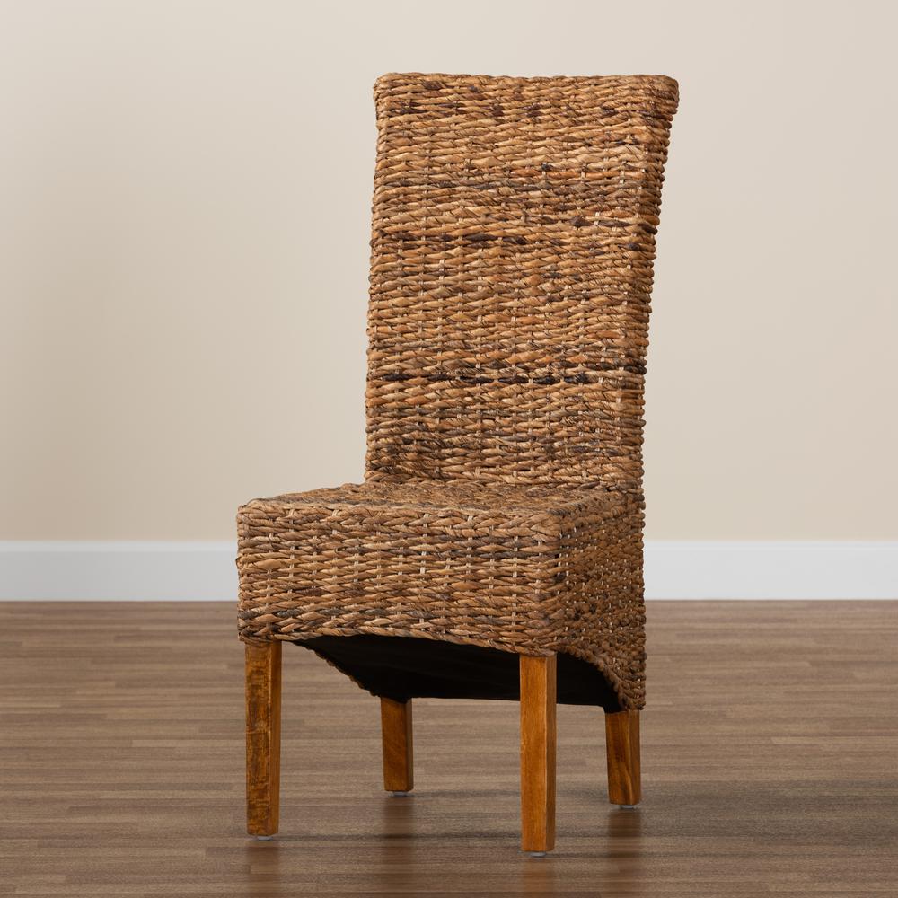 Brown Finished Wood Dining Chair. Picture 19