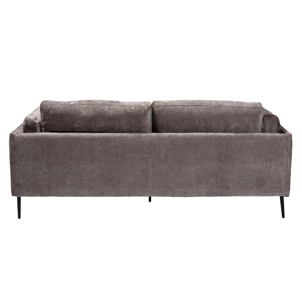 Holton Modern Grey Fabric Sofa. Picture 14