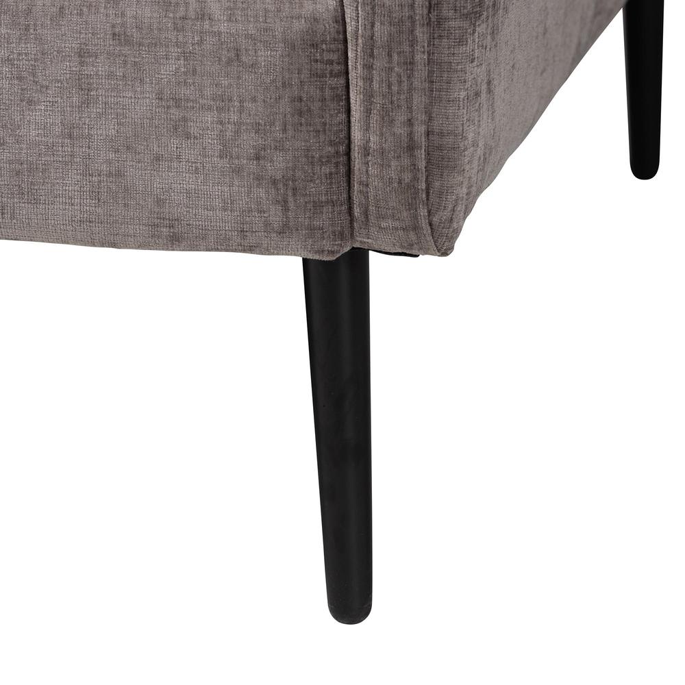 Holton Modern Grey Fabric Sofa. Picture 16