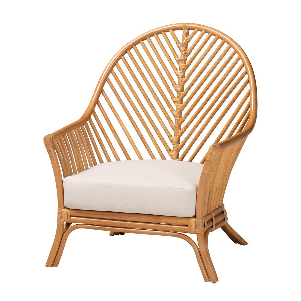 Lisabon Bohemian Light Honey Rattan Arm Chair. Picture 11