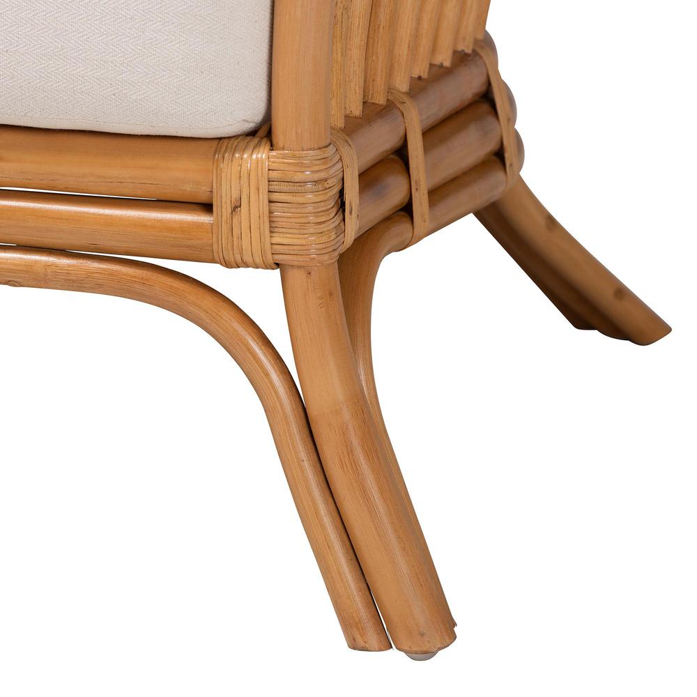 Lisabon Bohemian Light Honey Rattan Arm Chair. Picture 16