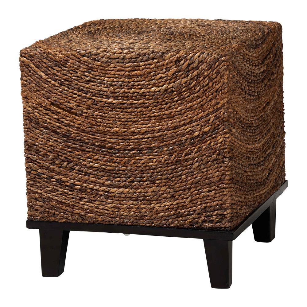Verino Bohemian Natural Seagrass End Table. Picture 10