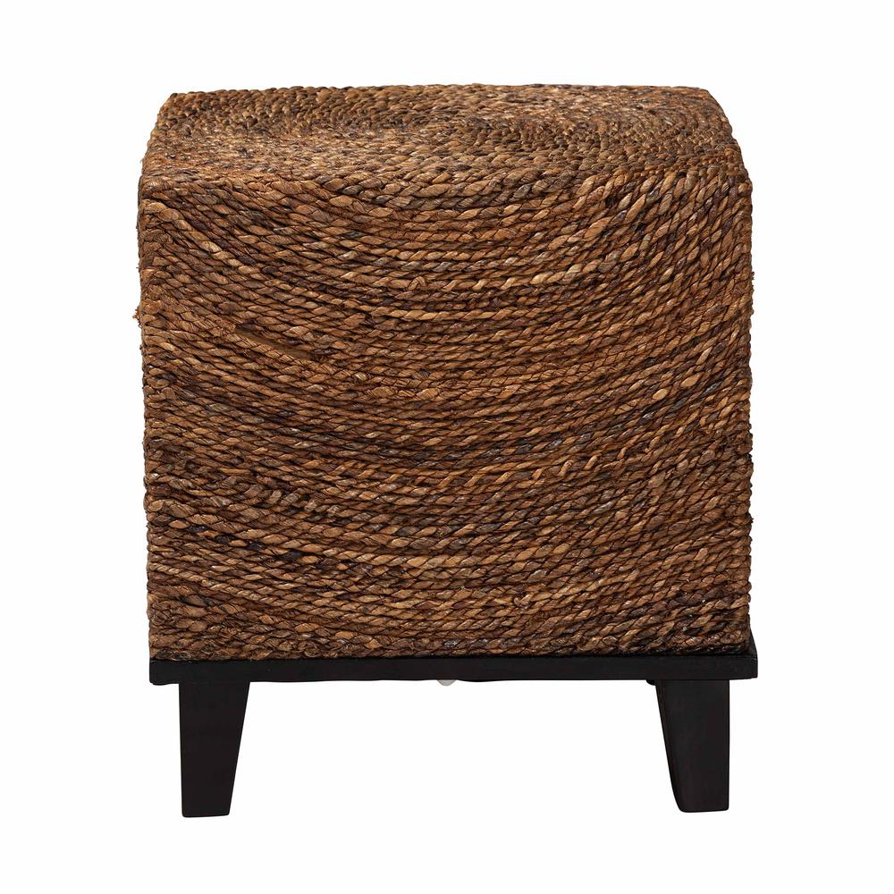 Verino Bohemian Natural Seagrass End Table. Picture 11