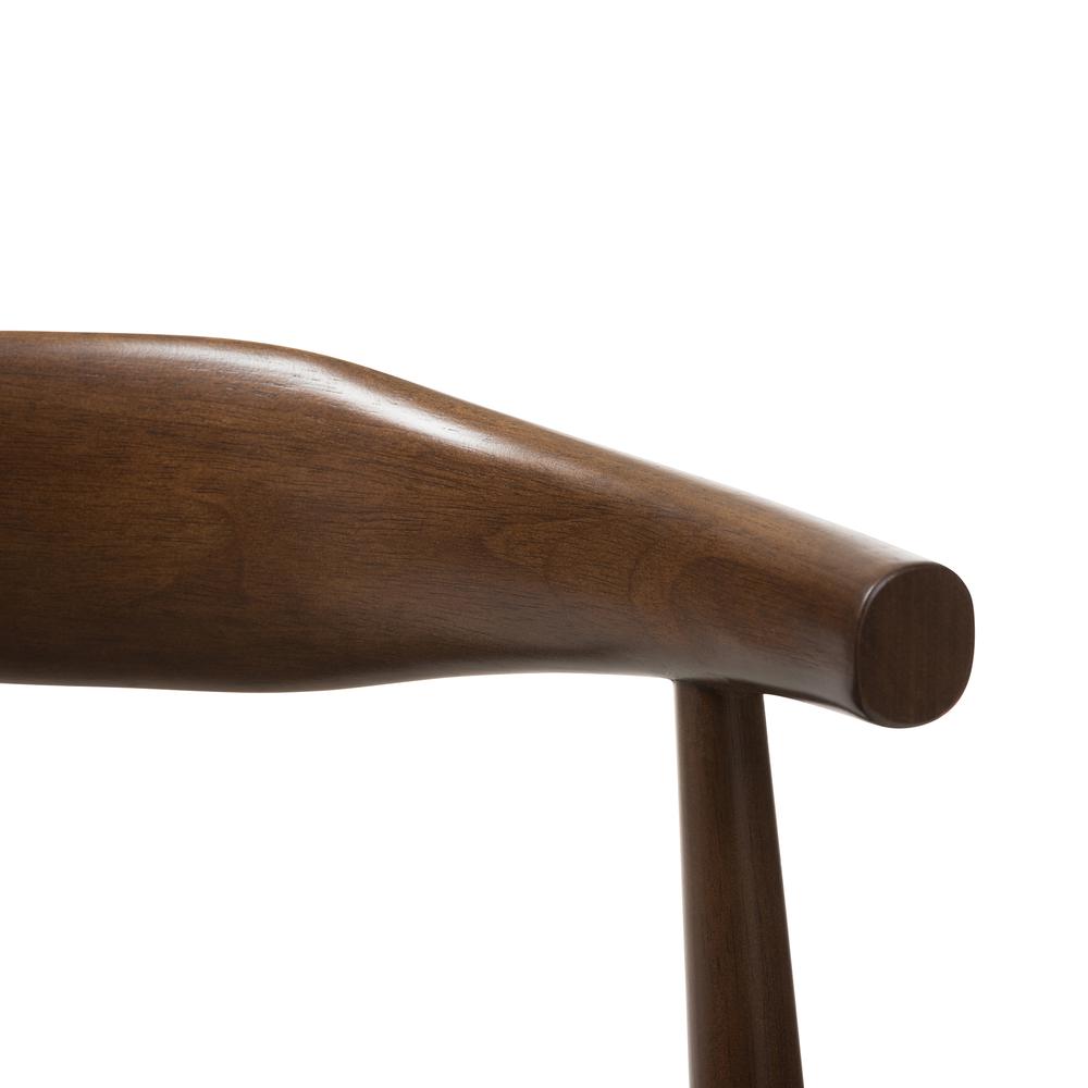 Baxton Studio Winton Mid-Century Modern Walnut Wood Dining Chair (Set of 2). Picture 12