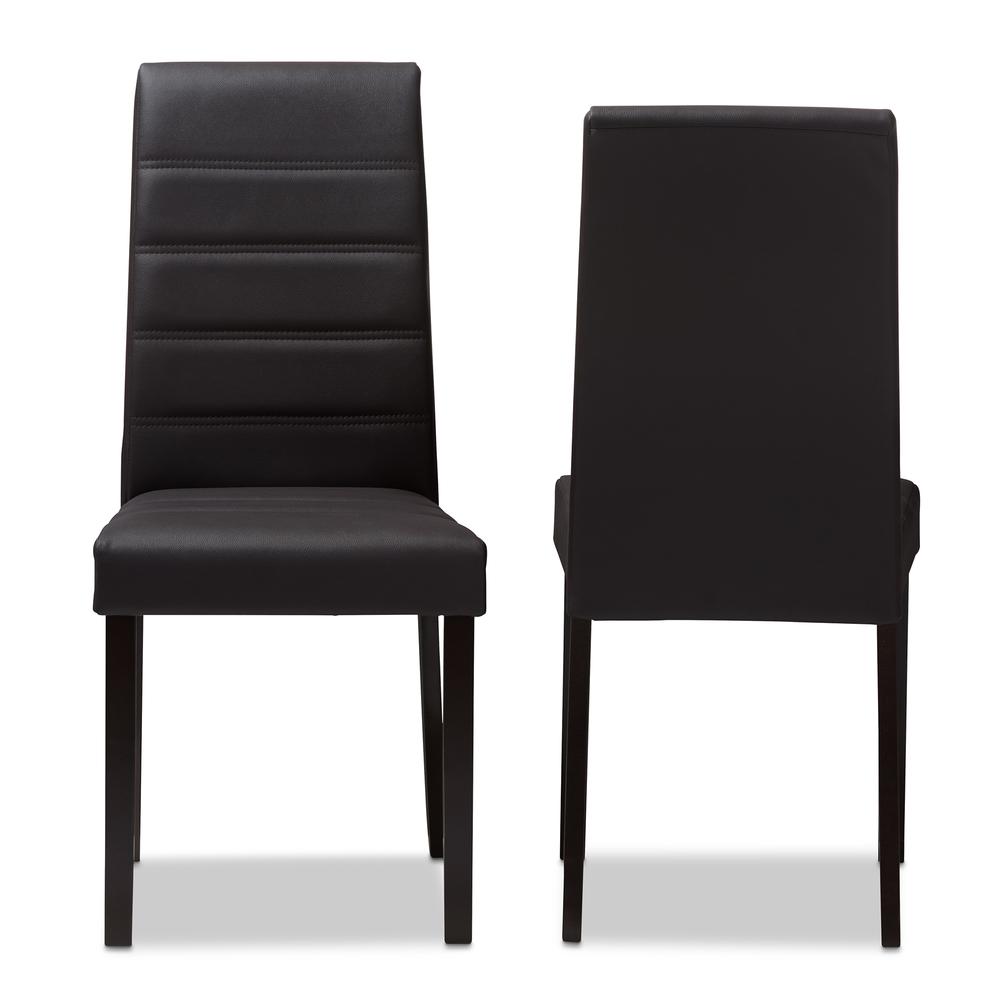 Leather Upholstered Dining Chair (Set of 2). Picture 11