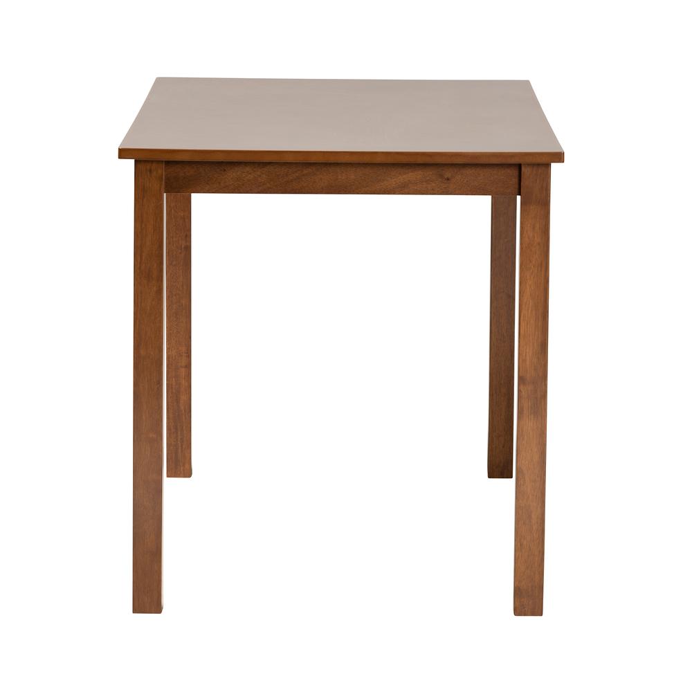 Baxton Studio Eveline Modern Walnut Brown Finished Wood 43-Inch Dining Table. Picture 12