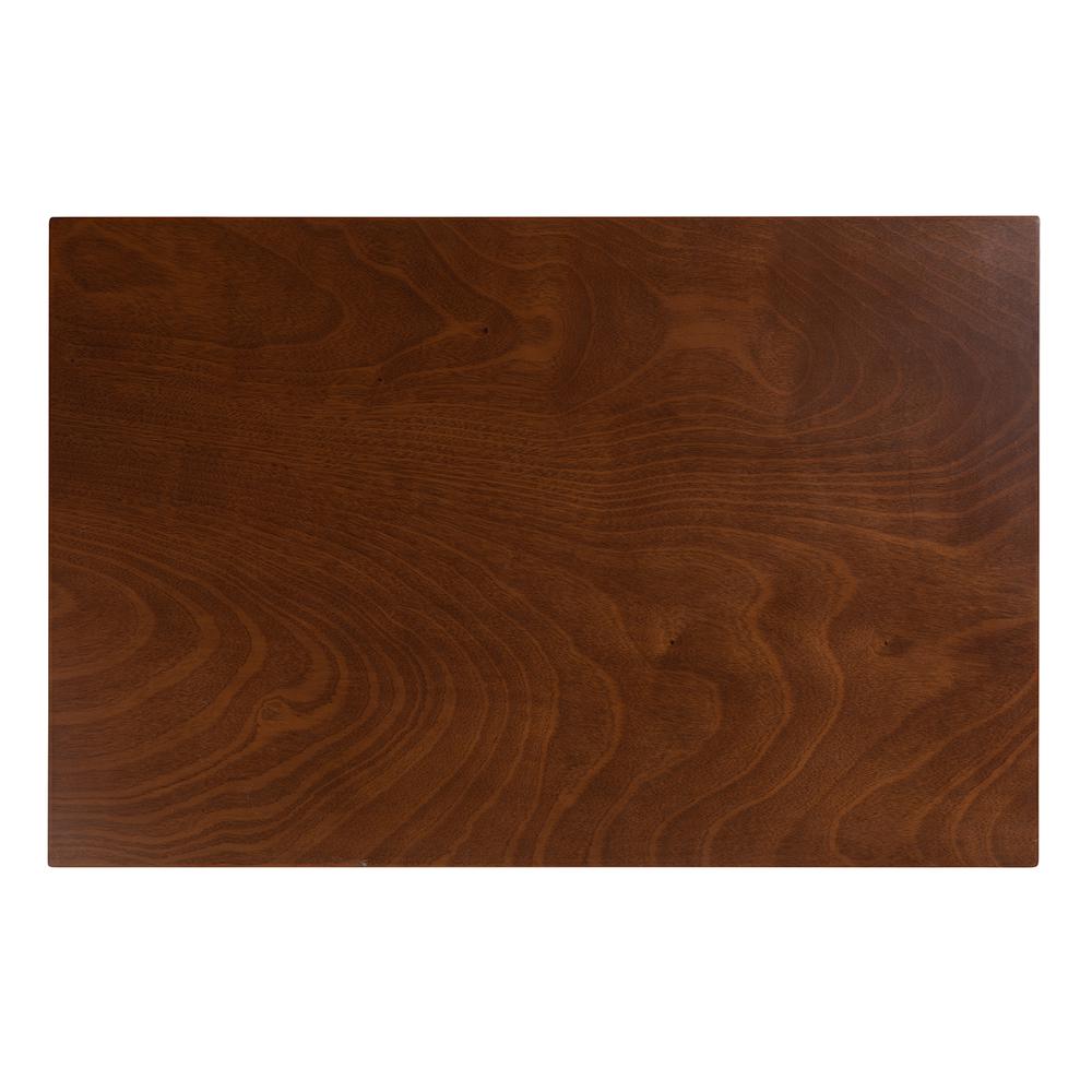 Baxton Studio Eveline Modern Walnut Brown Finished Wood 43-Inch Dining Table. Picture 14