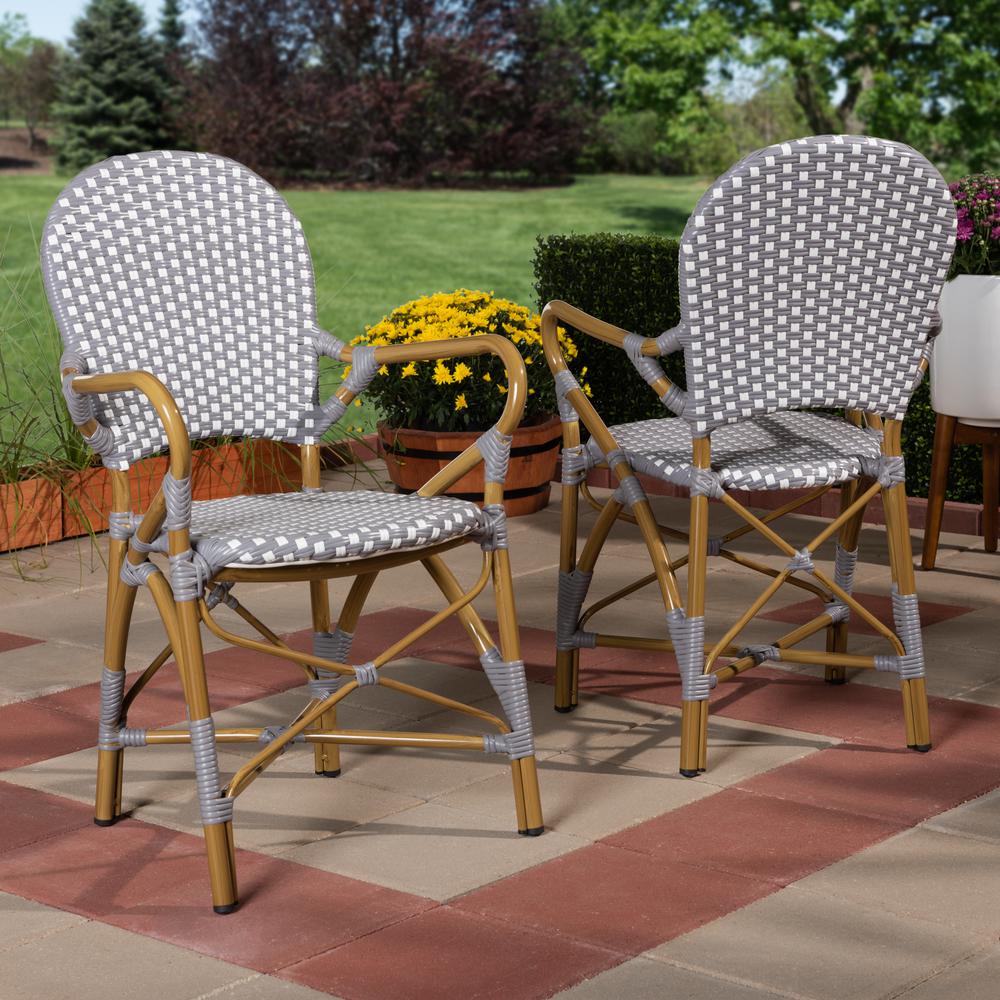 Stackable Bistro Dining Chair Set of 2. Picture 11