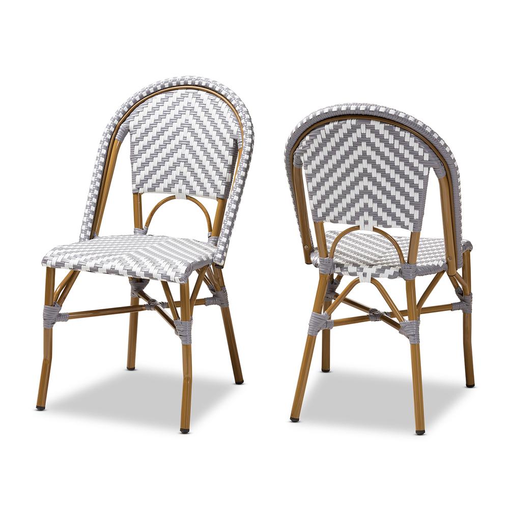Stackable Bistro Dining Chair Set of 2. Picture 7