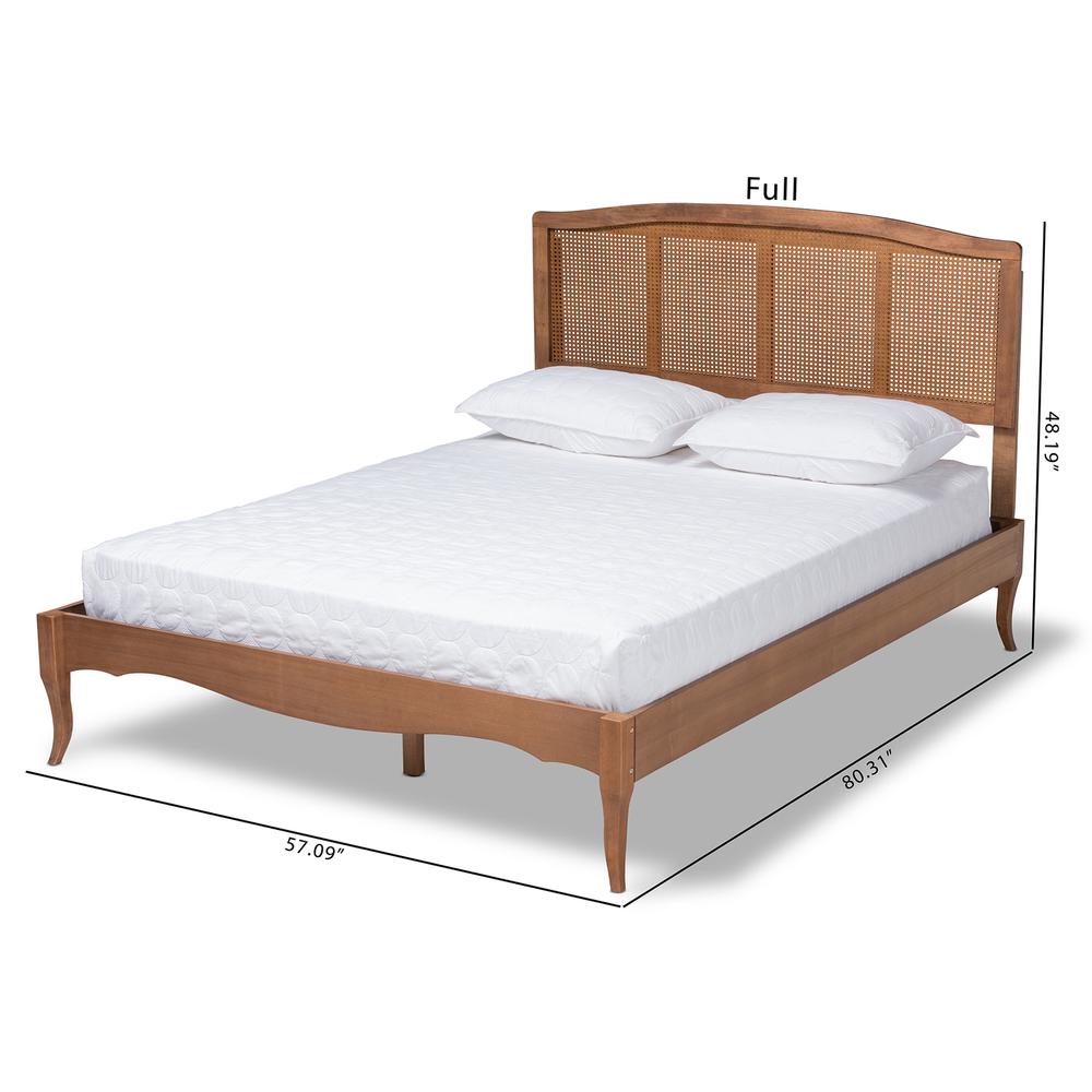 Synthetic Rattan Queen Size Platform Bed. Picture 18