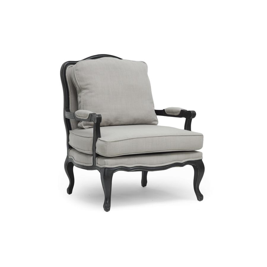 Baxton Studio Antoinette Classic Antiqued French Accent Chair. Picture 5
