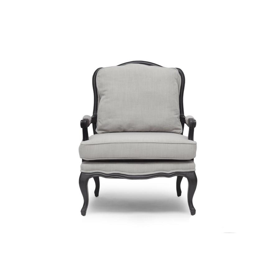 Baxton Studio Antoinette Classic Antiqued French Accent Chair. Picture 1