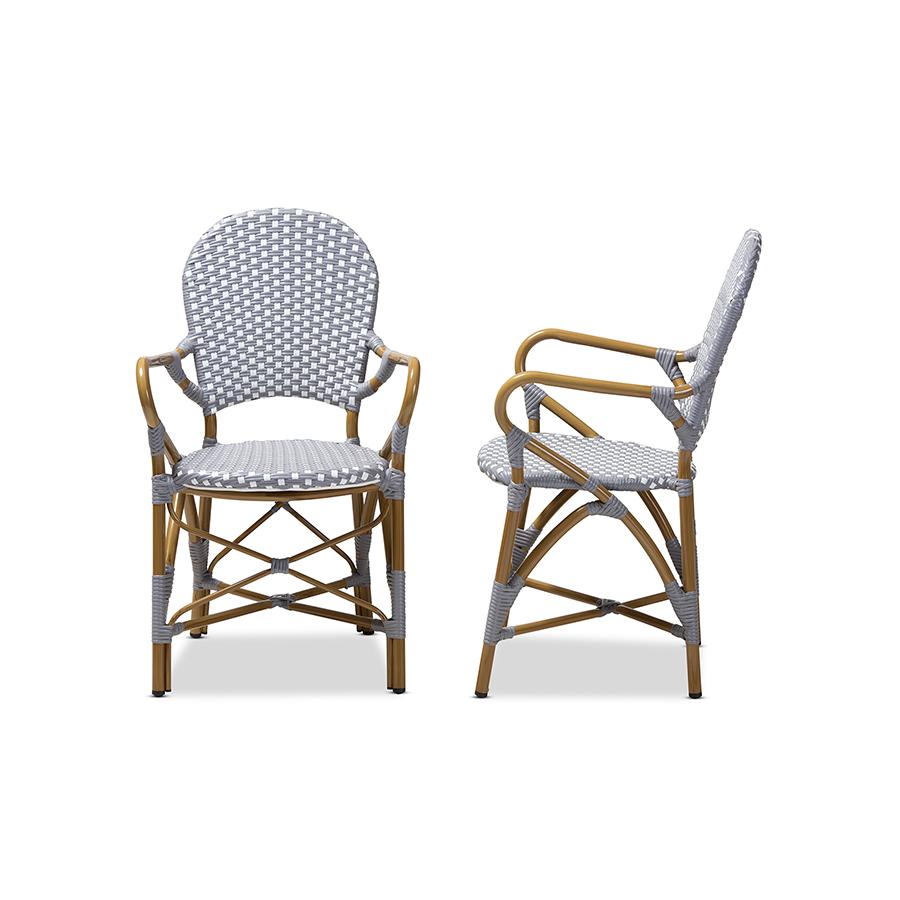 Stackable Bistro Dining Chair Set of 2. Picture 3