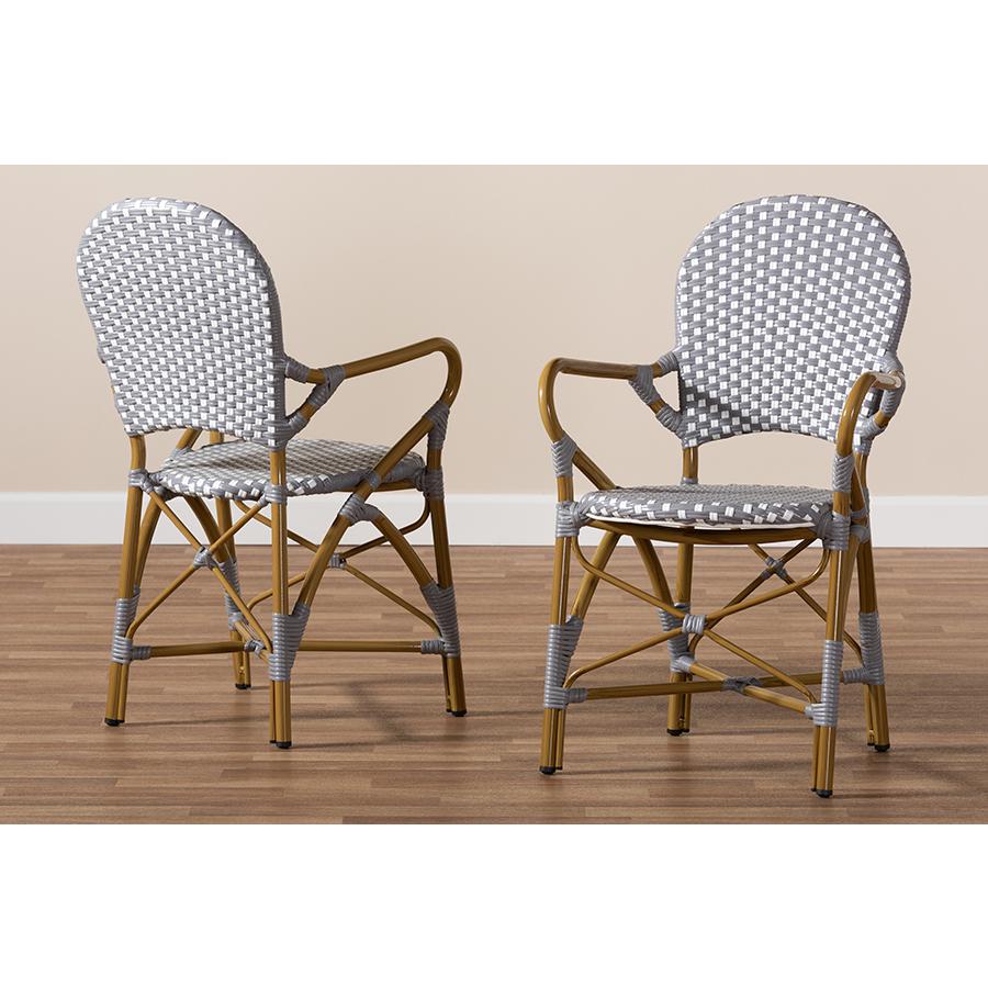 Stackable Bistro Dining Chair Set of 2. Picture 6