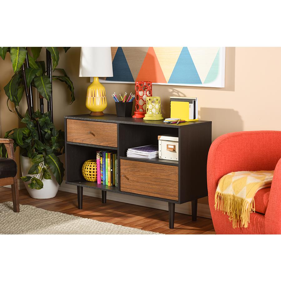 Auburn Mid century Modern Scandinavian Style Sideboard Storage Cabinet