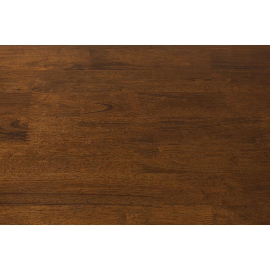 "Cherry" Brown Finishing Wood Dining Table. Picture 4