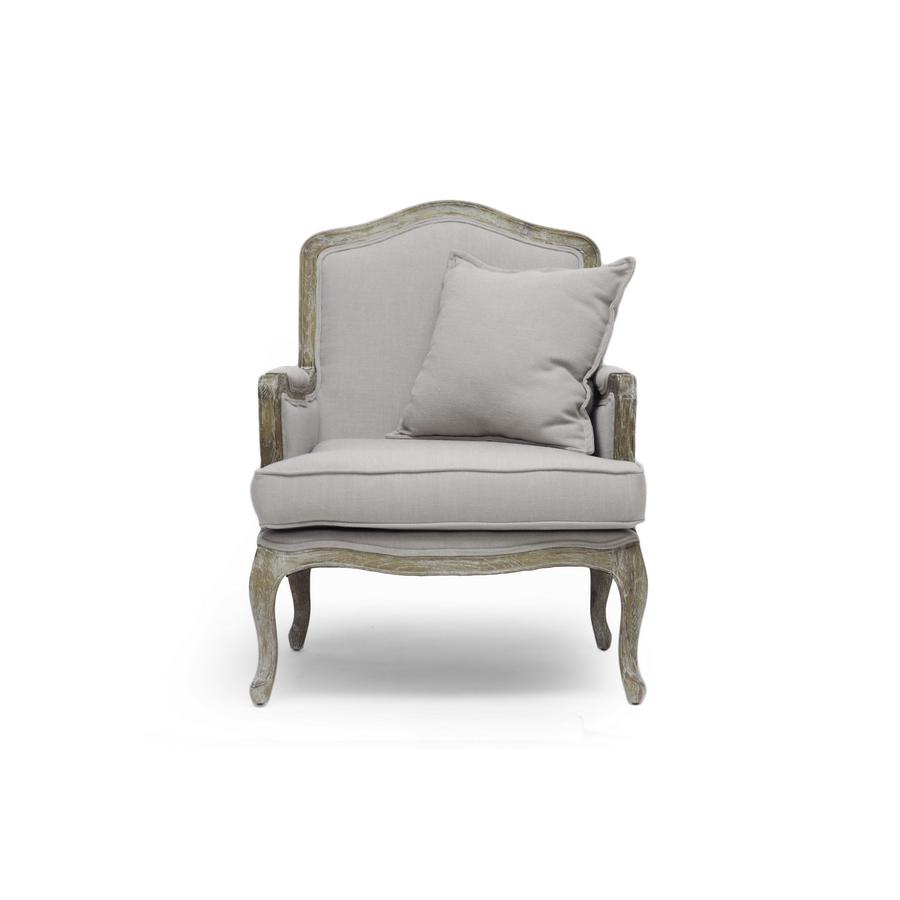 Constanza Antiqued Accent Chair. Picture 2