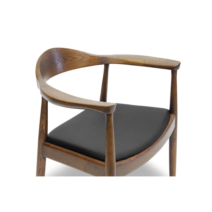Baxton Studio Embick Mid-Century Modern Dining Chair. Picture 4