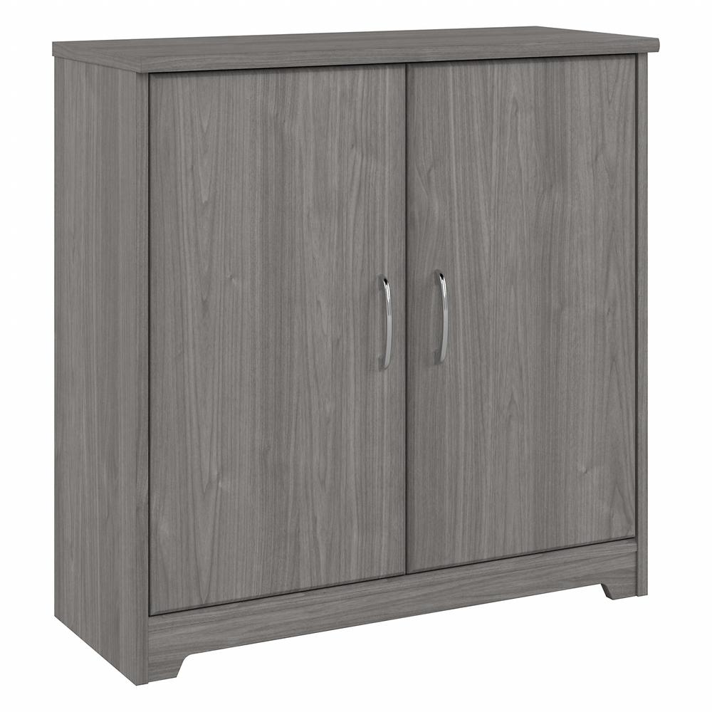Bush Furniture Cabot Small Bathroom Storage Cabinet with Doors, Modern Gray. Picture 1
