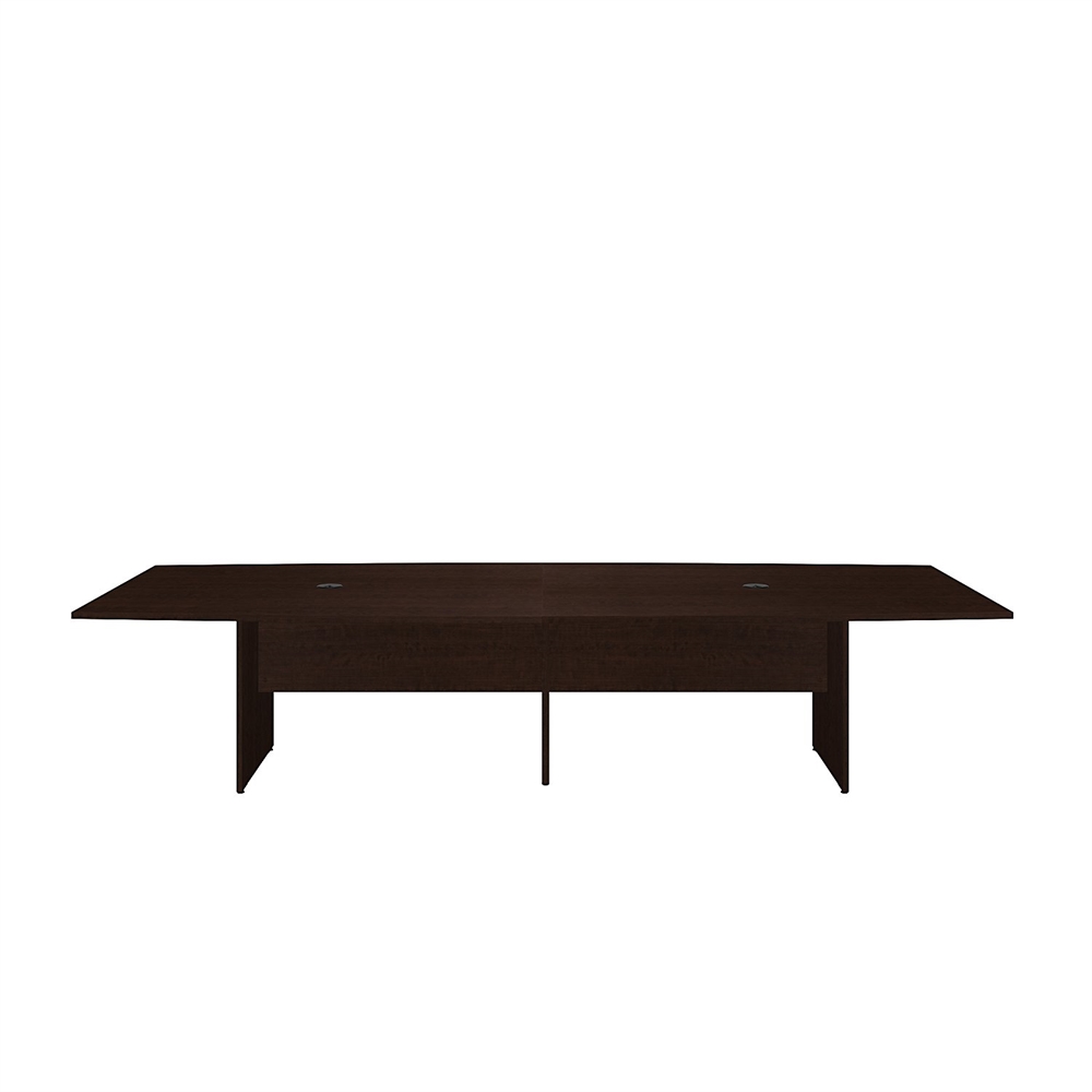 Bush Business Furniture 120W x 48D Boat Shaped Conference Table. Picture 3