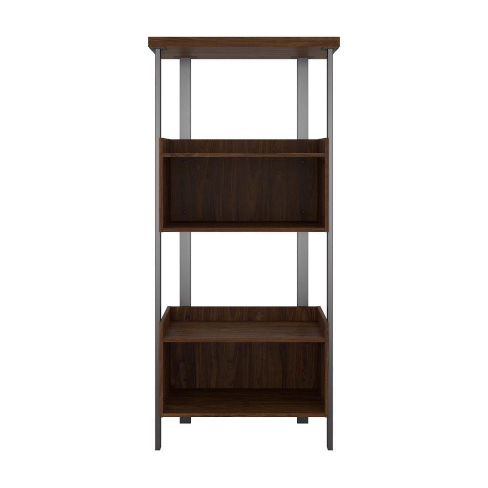 Architect 4 Shelf Bookcase in Modern Walnut. Picture 3