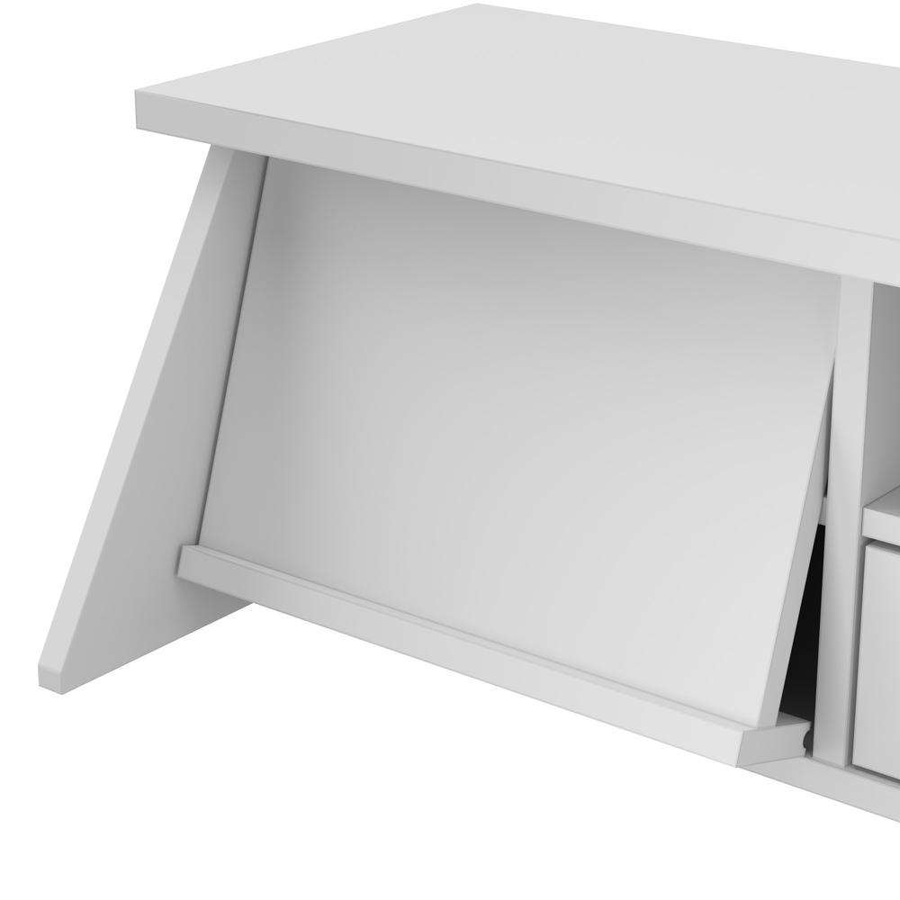 Broadview Desktop Organizer in Pure White. Picture 8