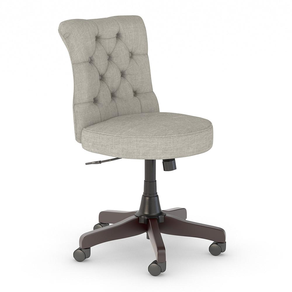 Bush Business Furniture Arden Lane Mid Back Tufted Office Chair, Light Gray. Picture 1