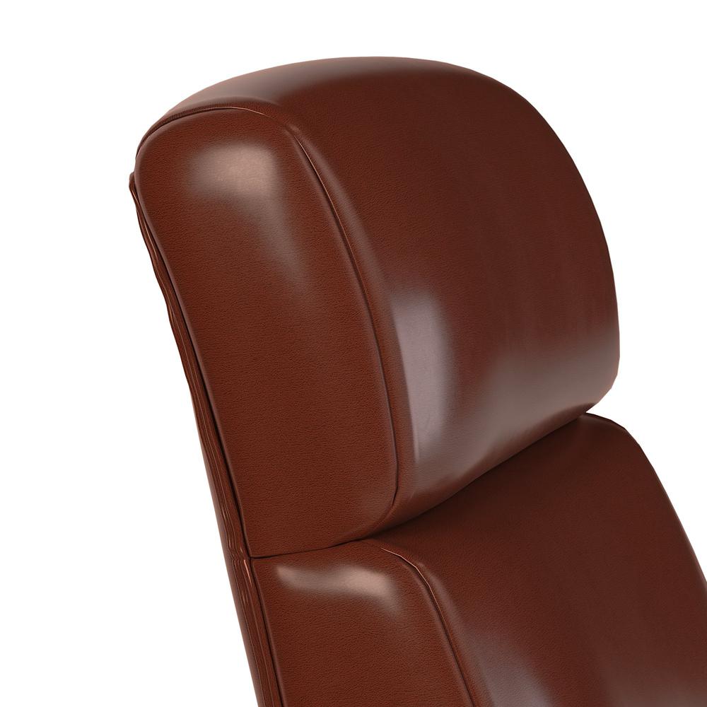 Bush Business Furniture State High Back Leather Executive Office Chair, Harvest Cherry Leather. Picture 5