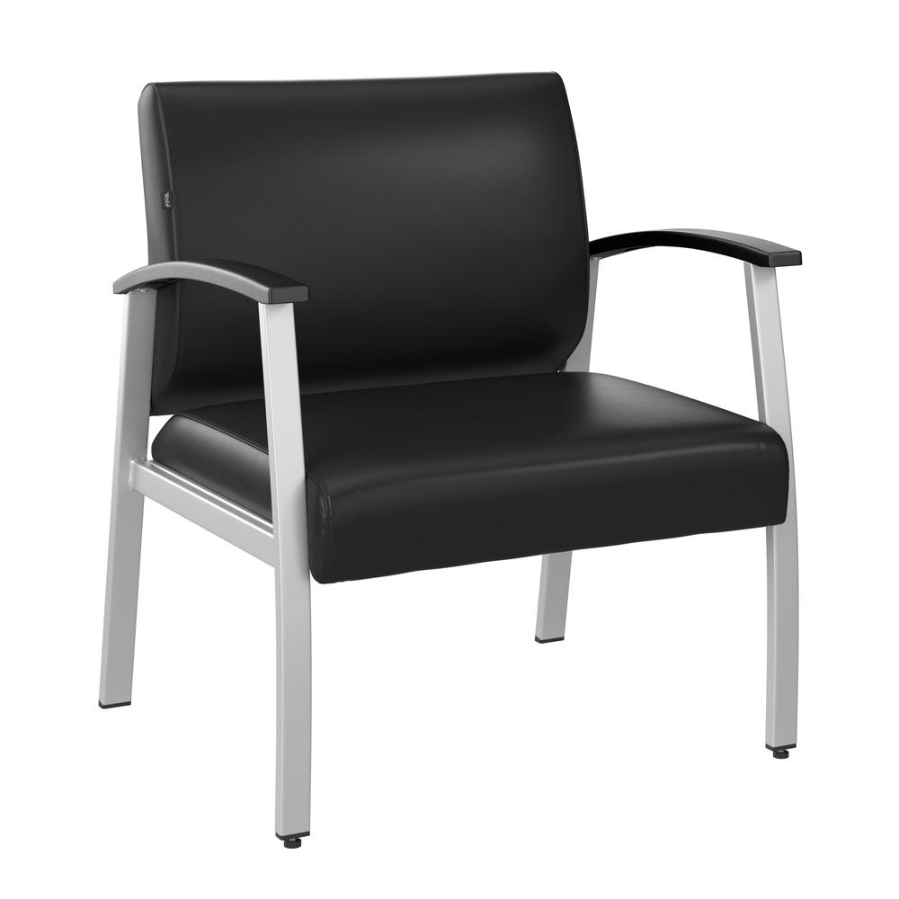 Arrive Bariatric Waiting Room Guest Chair with Arms. Picture 1
